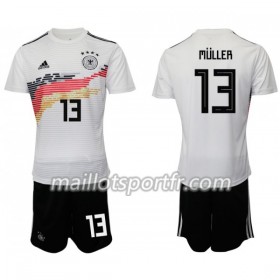 Maillot de Foot Allemagne MULLER 13 Enfant Domicile 2019